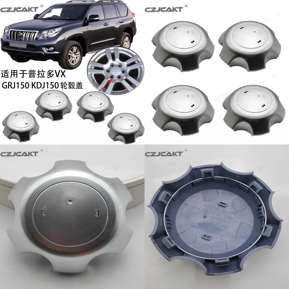 

Center Hub Cap Wheel Cover for Toyota Land Cruiser Prado VX GRJ150 KDJ150 Off Road SUV Auto Accessories Car Styling Parts