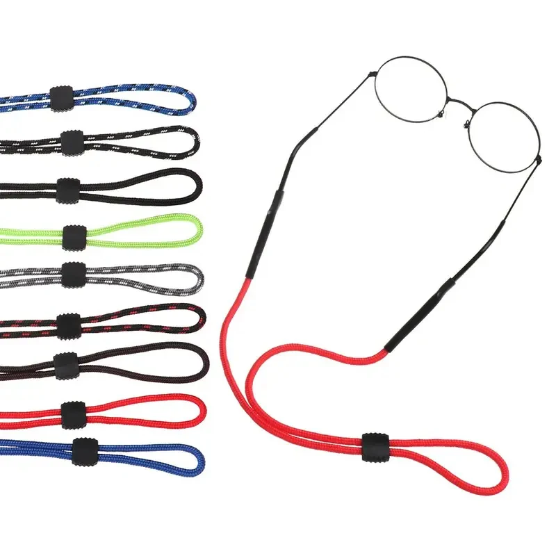 1-2Pcs Glasses Strap Glasses Chain Neck Cord Sports Adjustable Sunglasses Rope Band Holder Eyeglasses String Glasses Accessories