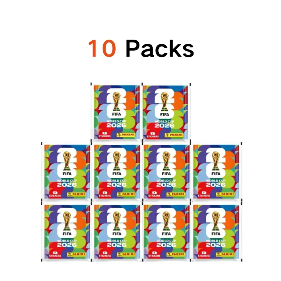 Panini FIFA World Cup 2026 Official Sticker Box, Sealed Hobby Box Collectible Soccer Stickers for Album Collection, Football Fan view 6