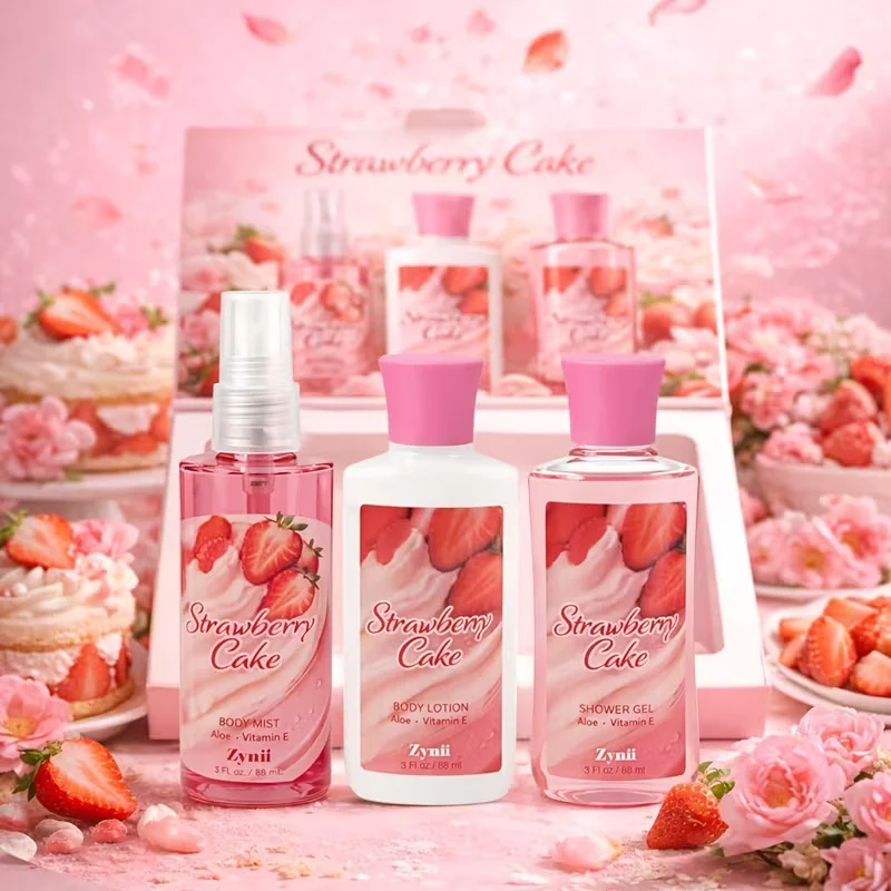 Valentine'S Day Set | Spa-Grade Body Care And Bath Set: Body Wash, Lotion, And Fragrance Mist (3pcs, 3Oz Each). Gently Cleanses, Provides Long- Without Greasiness. Your Daily Dose of Skincare Luxury