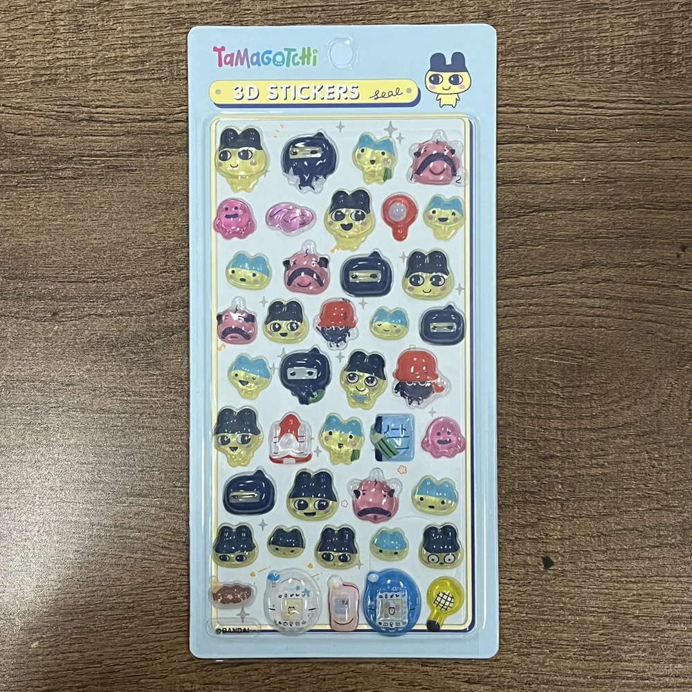 포짱” 2026 작은 물방울 소스 미니 엠보싱 3D 만화 스티커 장식용 방수 스티커