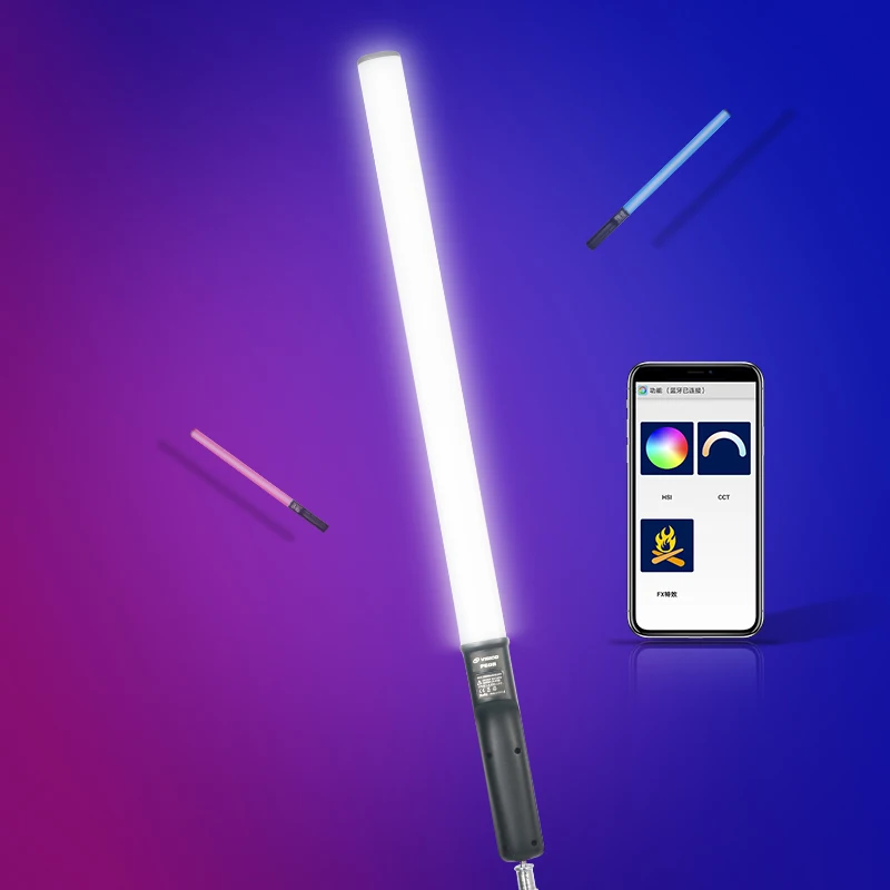 20W RGB WY LED 사진 촬영용 핸드헬드 완드 비디오 필 스틱 알루미늄 카메라 비디오 소프트박스 조명