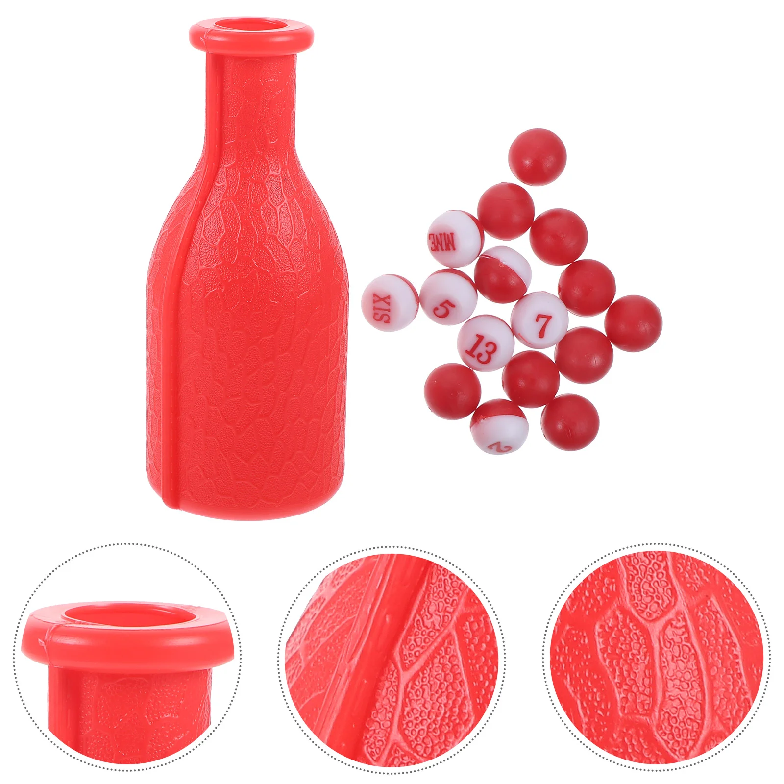 

Billiard Accessories Shaker Bottle Prop Snooker Number Portable Plastic Party Props