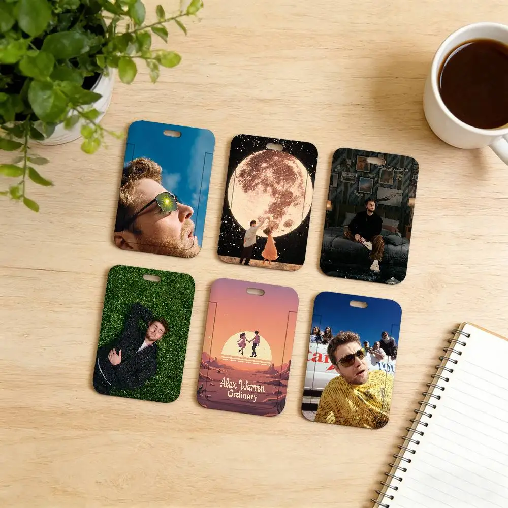 

singer Alex Warren Lanyard Neck Strap Card Covers Holders, Idol Card Case, Badge Holder, ID Pass Cover with Hang Rope