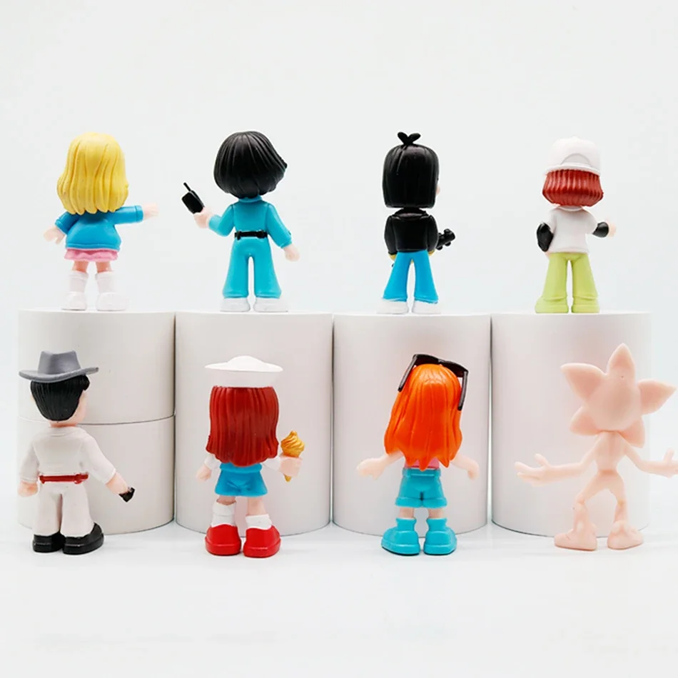 جديد 8 قطعة/المجموعة غريب المسرحيات التلفزيونية سوف بايرز أحد عشر عمل الشكل لطيف دمية جمع نموذج اللعب هدايا حفلة عيد ميلاد