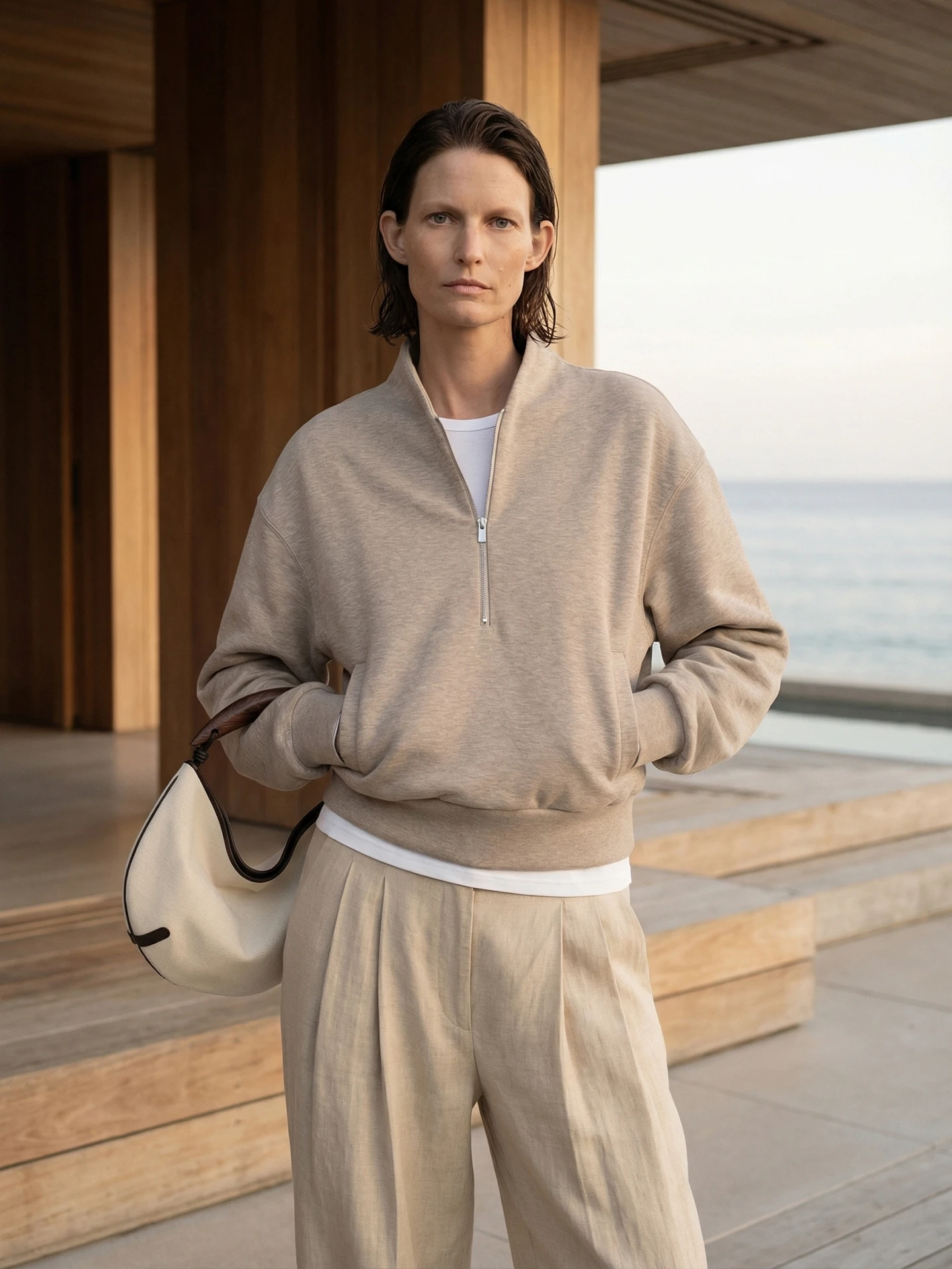 

Женская толстовка с молнией и воротником-стойкой Zen, повседневная, удобная, из дышащей смесовой ткани, влагоотводящая, весенняя мода