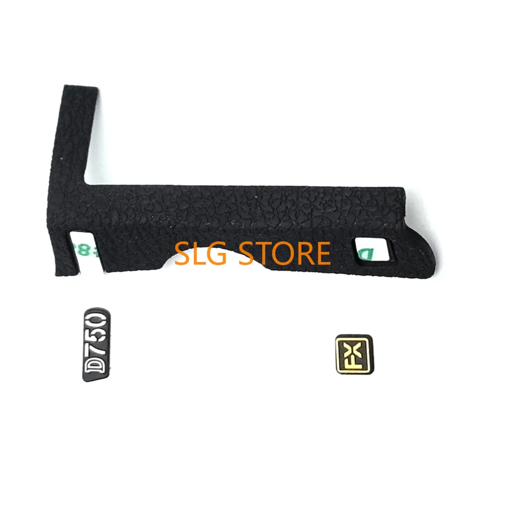 New For Nikon D750 Sync Port Side Rubber +D750LOGO +FX  Camera Part+Sticky tape