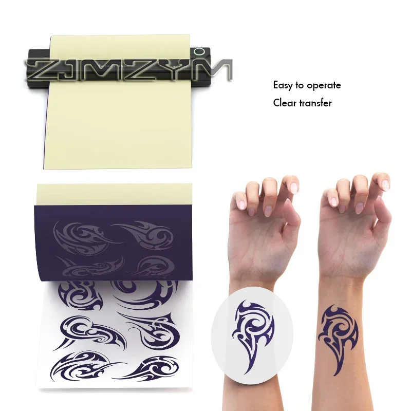 Impresora de transferencia de tatuajes portátil, Mini red inalámbrica, plantilla térmica, línea de dibujo, fotocopiadora de impresión