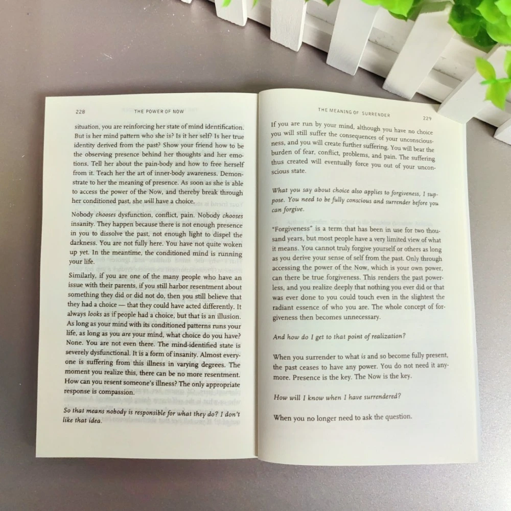 قوة الآن: كتاب فلسفي لفهم معنى وجود اللحظة الحالية والعثور على السلام الداخلي