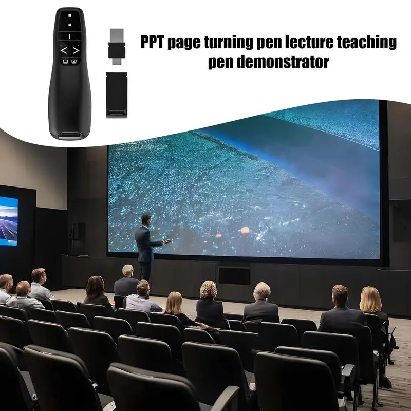 Presentation Clicker Wireless Pointer Clicker For Presentation Remote Control Presenter Pointer PPT Slide Advancer Pen For
