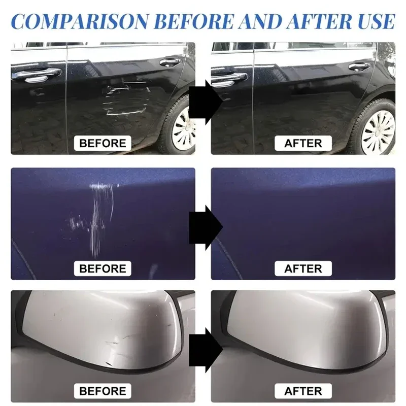 KJM automotive scratch repair protection and rotary removal polishing agent, automotive wax paint polishing repair formula