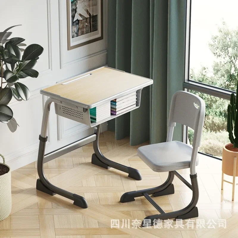 Sichuan French-style C-shaped table, ABS plastic campus desk, primary and secondary school student desk, training classroom desk