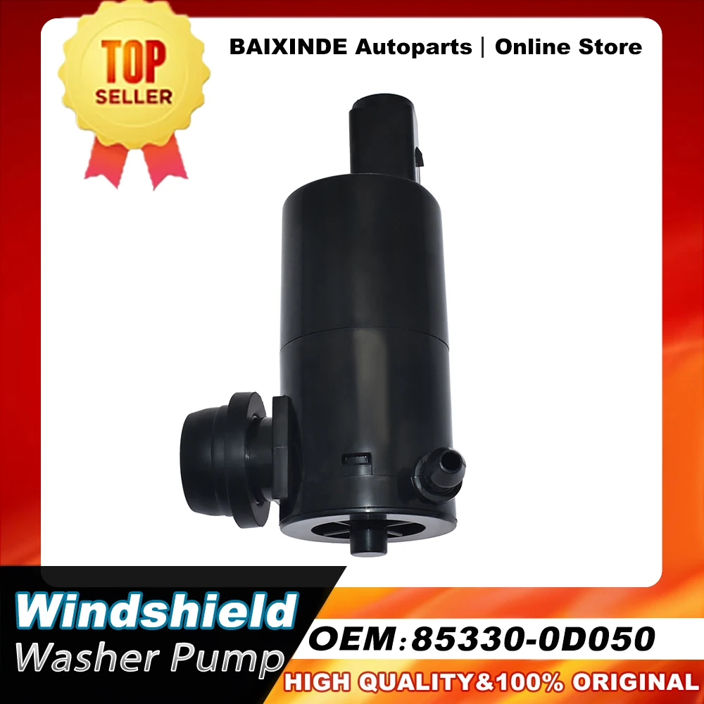 OEM 85330-0D060 85330-0D050 Windshileld Wiper Washer Pump For TOYOTA Yaris 2006-2011 New Original Auto Car Accessories