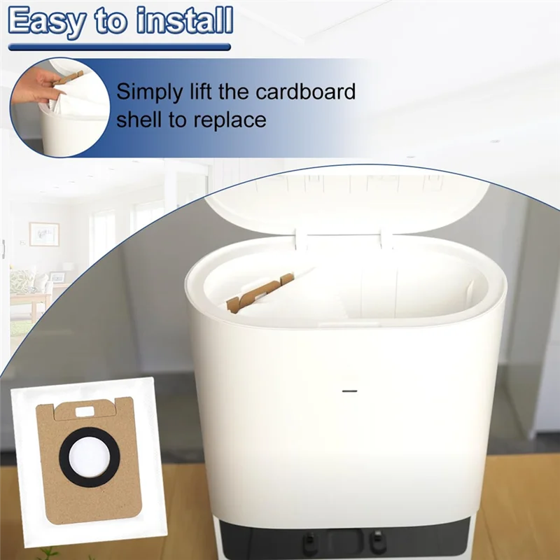 

B88B-Vacuum Cleaner Dust Bags Accessories For Dreame Z10 Pro/L10 Plus/D10 Plus/D10s Plus Robot Vacuum Cleaner