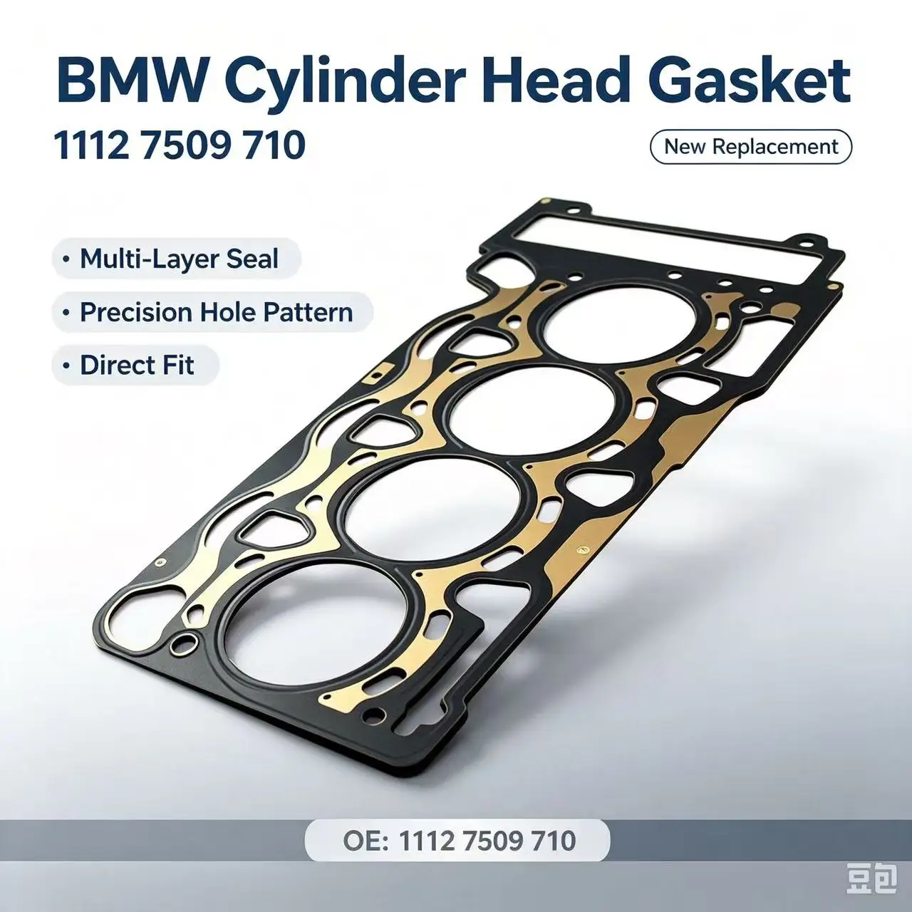 11127509710 cylinder head gasket is suitable for BMW n 46 318I 320i engine gasket e87e 81 316I 116i 118i 120i X3 E90 E91 parts