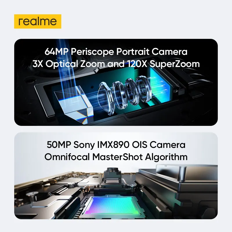 [Dünya Prömiyeri] realme 12 Pro Plus 5G Akıllı Telefon 64MP Periskop Portre Kamerası 50MP Sony IMX890 OIS Kamera Snapdragon 7s Gen 2