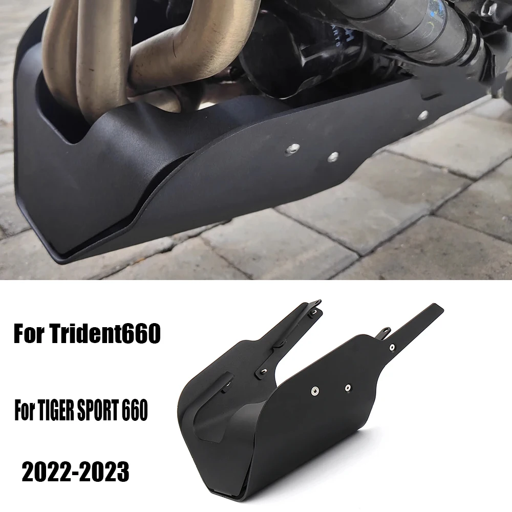 

Motorcycle Engine Base Skid Plates Protection Cover For Trident 660 2021-2023 Engine Chassis Guard For Tiger Sport 660 2022 2023