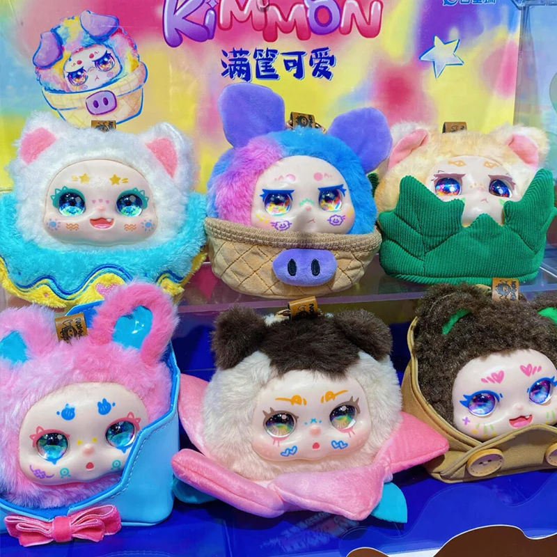 

KIMMON Basket Full Of Loveliness Series слепая коробка виниловая плюшевая аниме кукла сумка-сюрприз Kawaii KIMMON фигурка Mystery Box игрушки в подарок