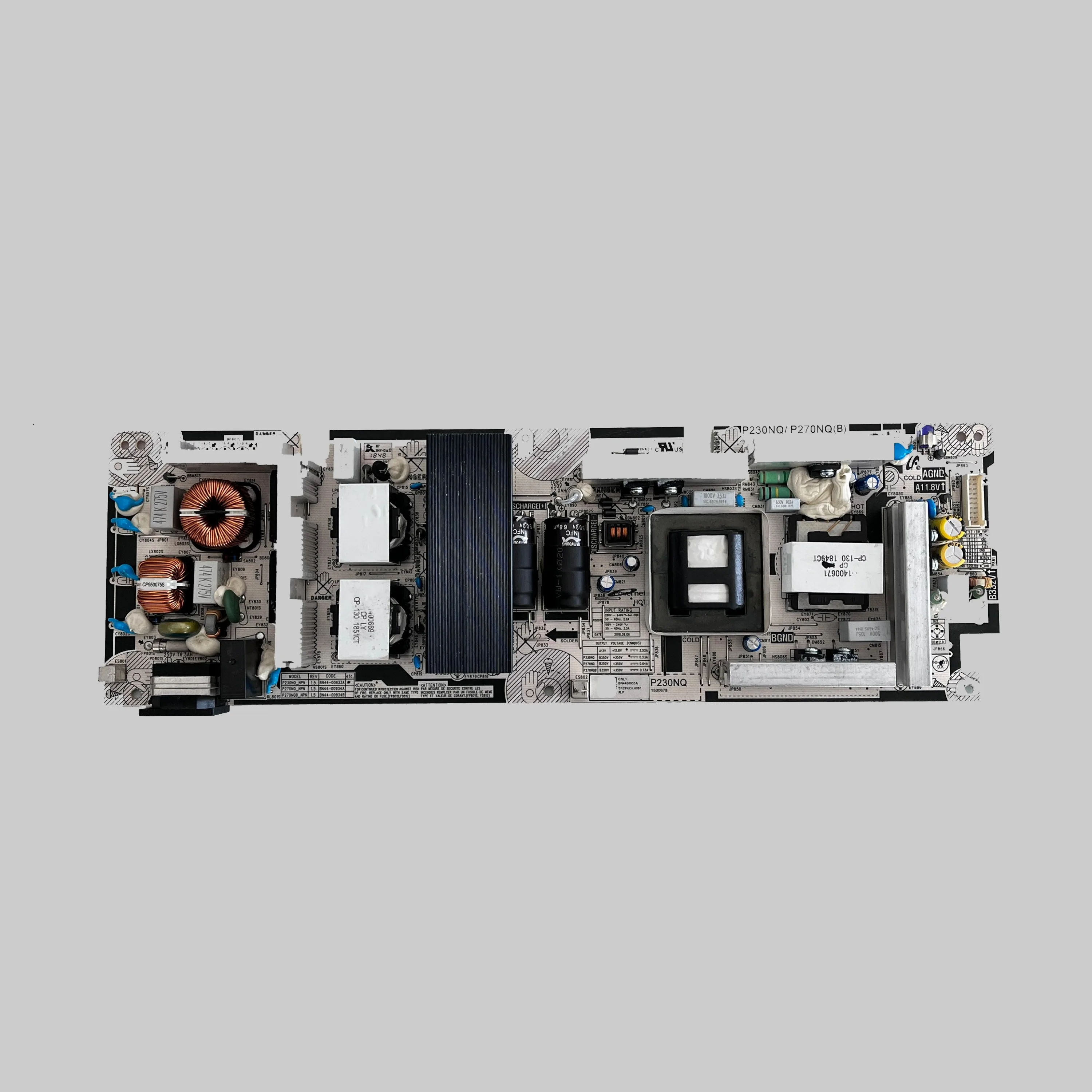 Original Genuine Junction Box Power Board P230NQ_NPN BN44-00933A Working Properly And For QN55LS03RAFXZA LCD TV Power Board