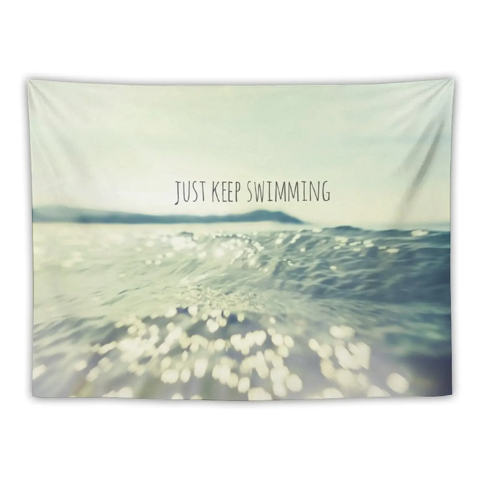 

Just Keep Swimming Tapestry Bedroom Decorations Decoration Wall Mushroom Wallpaper Bedroom Tapestry