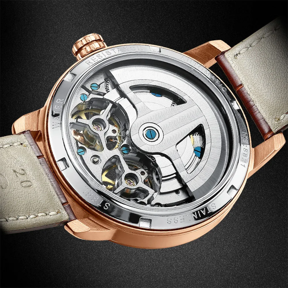 AILANG New Men's Business Wristwatches Mechanical Automatic Watch Men Top Brand 2021 Luxury Fashion Waterproof Relogio Masculino