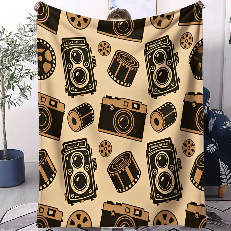 Space Rocket Planet Digital Print Flannel Blanket Throw Blanket Warm Blanket Gift Blanket Soft Cozy for Sofa Bed Camping