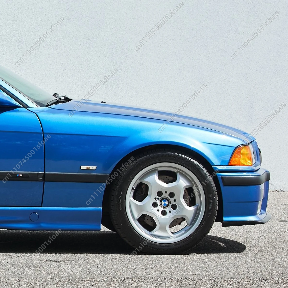

For BMW 3 Series E36 M3 1992 1993 1994 1995 1996 1997 1998 1999 PP Glossy Black Front Bumper Splitter Lip UV Coat Spoiler Tuning