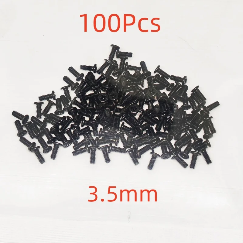 100pcs 3.0mm 3.5mm Screws For Samsung Galaxy A21 A31 A41 A51 A32 A42 A52 A72 A53 A73 A12 A13 A50 A70 A20 A40 Mobile Phone Screw