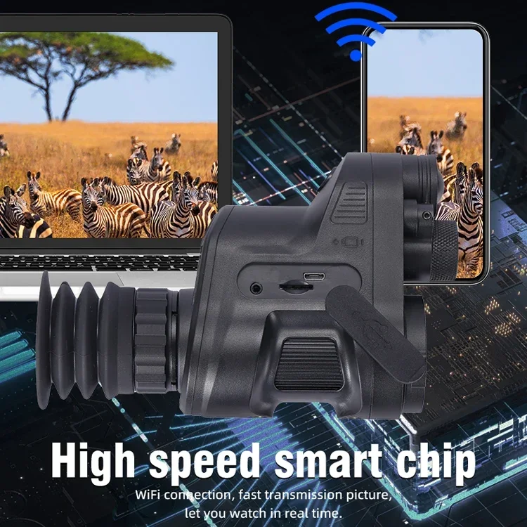 HENBAKER NV710S 사냥 야간 투시경 단안 야간 투시경 적외선 야간 투시경