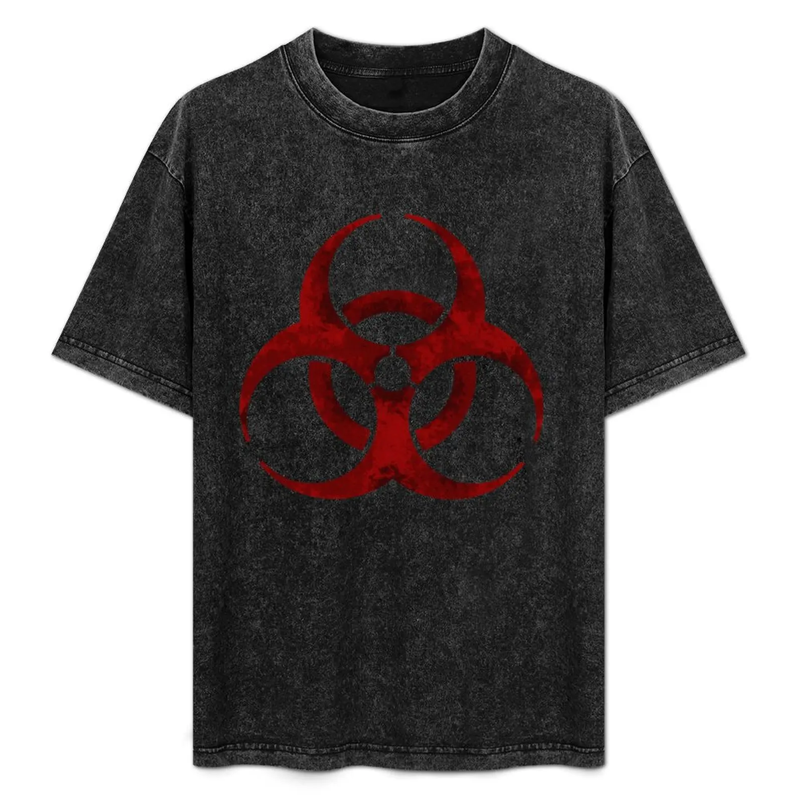 

Biohazard symbol T-Shirt hippie clothes graphic t shirt vintage graphic tee shirt mens white t shirts