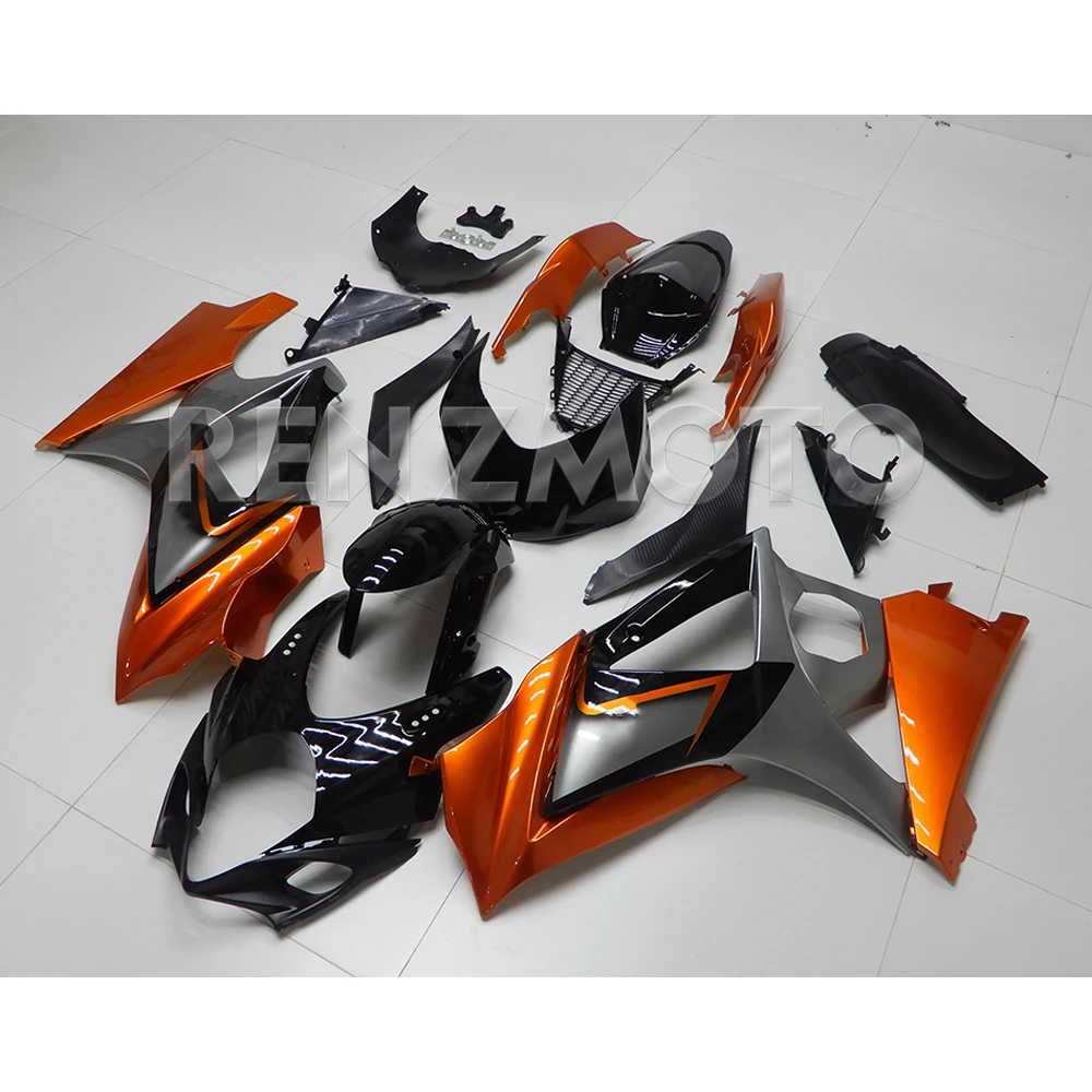 Motorcycle Set Body Kit Fairing For Suzuki GSX-R 1000 2007-2008 K7 GSXR 1000 Plastic Guard Plate Accessories Shell S1007-118a