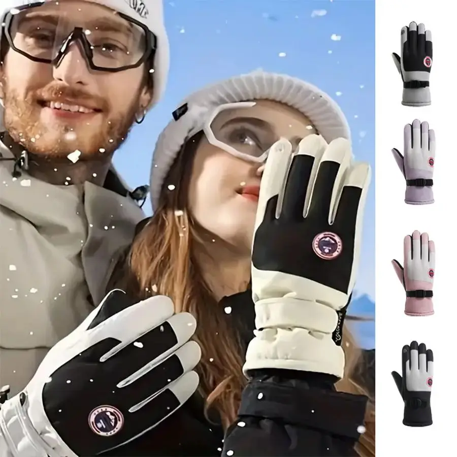 

Men Waterproof Winter Cycling Gloves Windproof Outdoor Sport Ski Gloves Bike Bicycle Scooter Riding Motorcycle Keep Warm Gloves