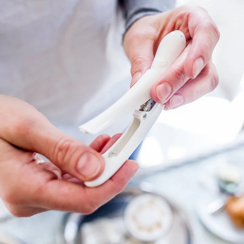 قلم فني لاتيه كهربائي، قلم تزيين القهوة، أداة أنابيب الكيك، أداة تزيين الطيور الخبزية بنفسك #2