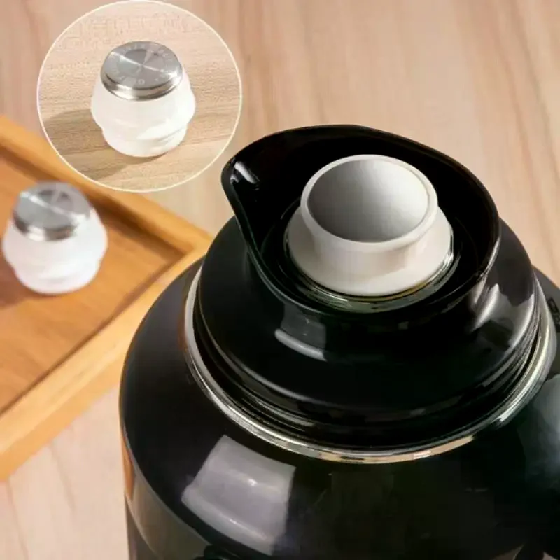 

1Pcs Thermos Cup Accessories Thermos Bottle Stopper Stainless Steel Silicone Food Grade Kettle Cover S/M Replacement Parts