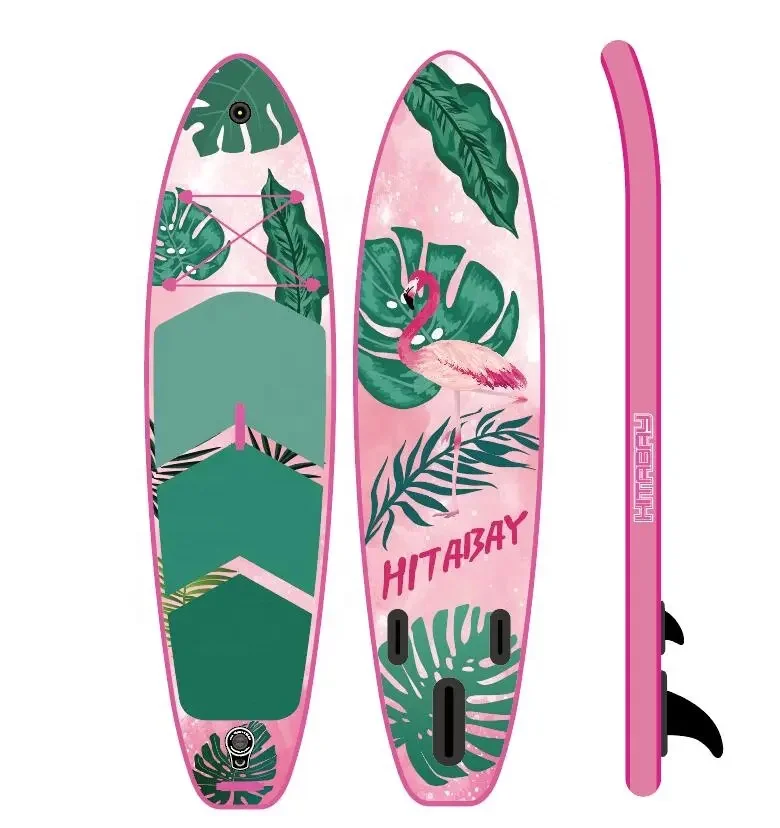 

HiwobangS all round pink inflatable stand up paddleboards High Quality Surfboard for Adults & Youth of All Skill Levels