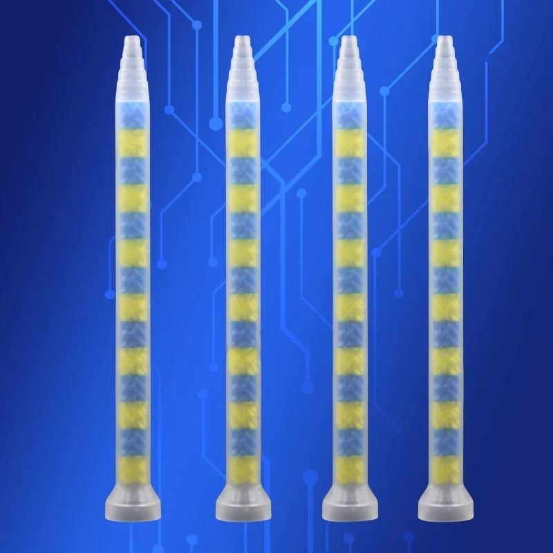 ‌Industrial Static Mixer Nozzles GSM9-14 | 10PCS Multi-Industry for AB Adhesive High-Flow Eng-Plastic Anti-Clog Free Shipping‌