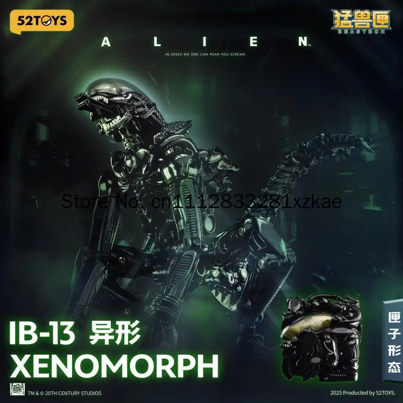 52Toys Beastbox Alien Xenomorph Ib 13 Infinite Series 2 Deformable Articulated Assembled Model Collectible Toy For Adult