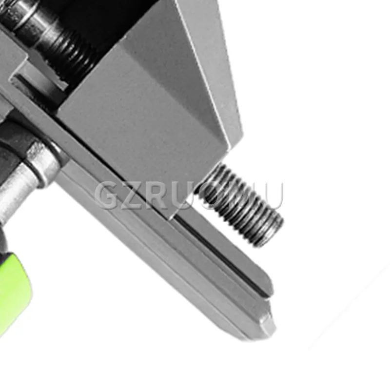 Portable Universal Single - Axis Aluminum Bench Vise - 360° Rotation Multifunctional Fixing Tool for Household DIY and Micro Pro