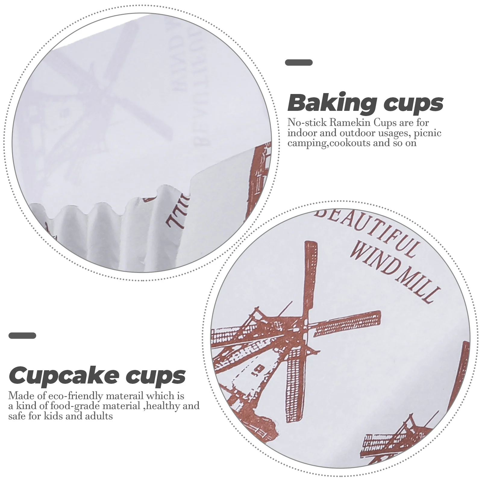 

200pcs Mini Cake Paper Baking Liners Heat Resistant Grease Proof Boat Shape Muffin Molds Non Stick Ramekin For Weddings