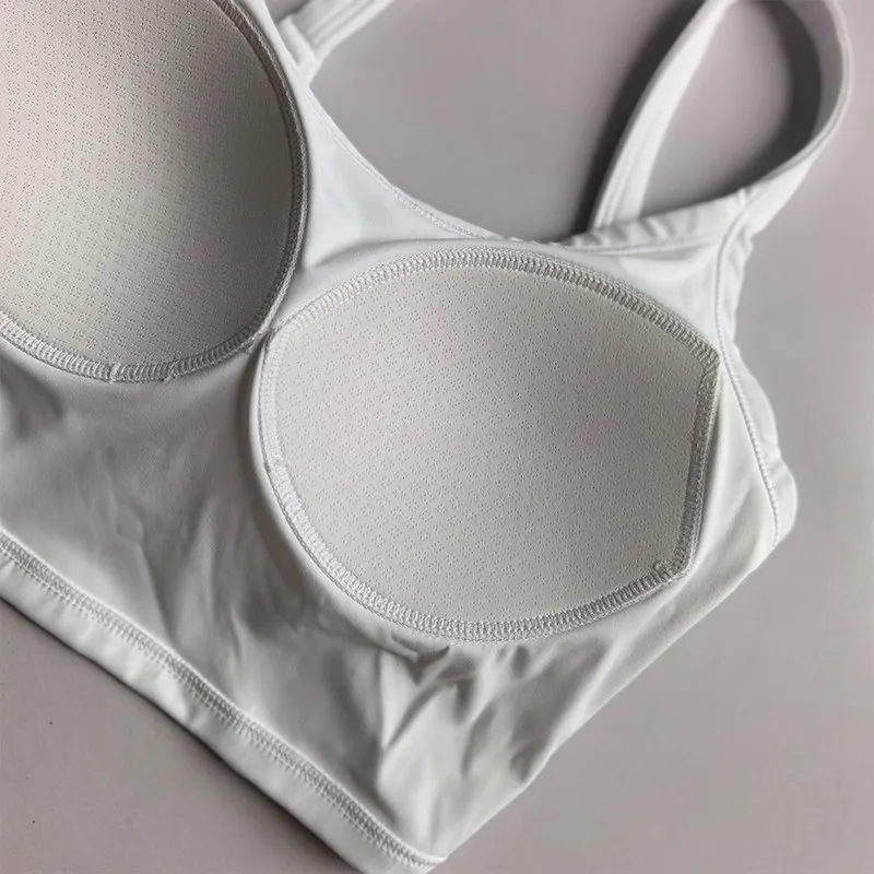 Small Camisole Women's Summer Beautiful Back Gathering Anti-sagging Yoga Wear Quick-drying All-in-one Running Fitness Bra