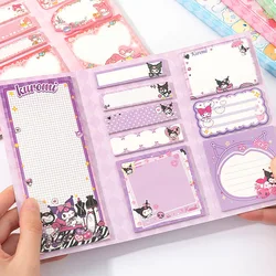 Kawaii Sanrio Cinnamoroll Kuromi Mini Sticky Notes Melody Pochacco Multi-purpose Cute Sticky Notes Student Office Stationery