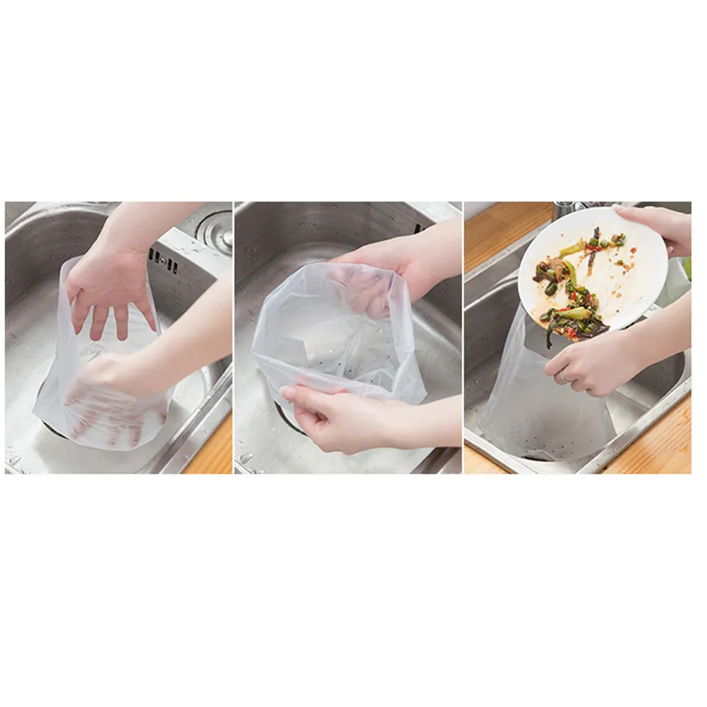 

60 шт. многоразовых мешков-фильтров для кухонной раковины, мешки для утилизации отходов для овощей, супов, воды и пищевых отходов