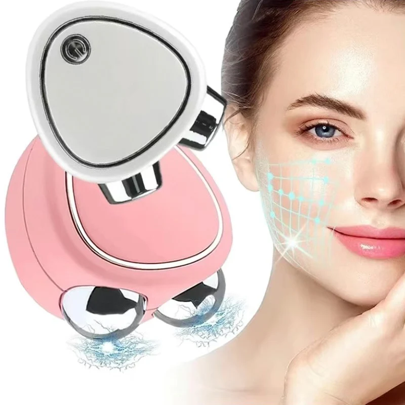 

Facial Massager Microcurrent Sets Firm Skin Reduce Fine Lines Face Slimming Device Massage Roller Skin Care Beauty Device Tools