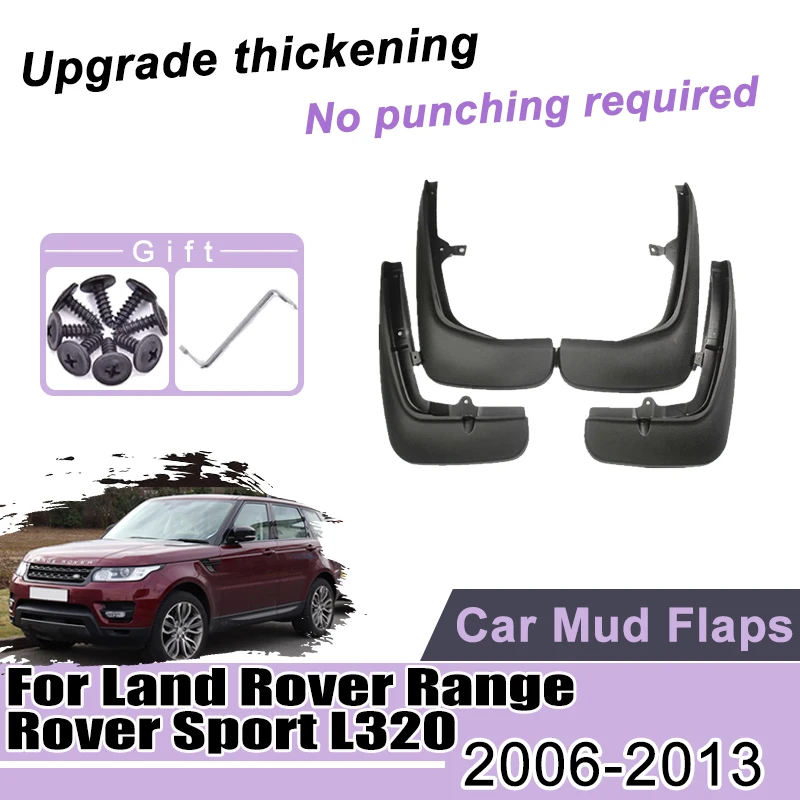 

Car Mudguards For Land Rover Range Rover Sport 2006~2013 L320 Mudflap Fender Mud Flaps Guard Splash Front Rear Wheel Accessories