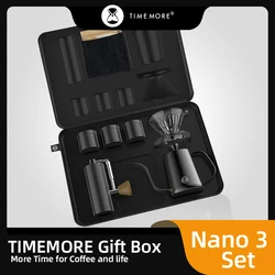 TIMEMORE Store NANO 3 Coffee Grinder Maker Handbag Suits Utensils 6Piece Set Black Portable  For Kitchen Home Trave Office