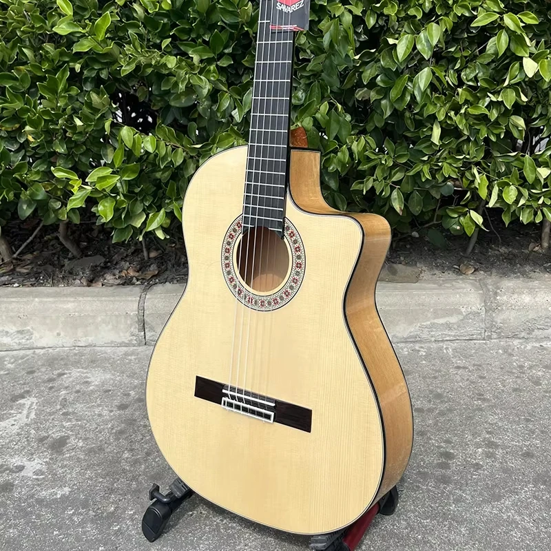 

Handcrafted All Solid 6-strings Flamenco Guitar Traditional Spanish Design Classic Guitars for Professional Players