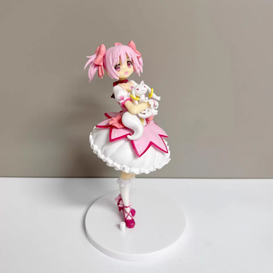 18 cm Puella Magi Madoka Magica Anime Figuur PVC Model Pop Desktop Decoratie Actie Beeldje Collectible Speelgoed voor Kinderen