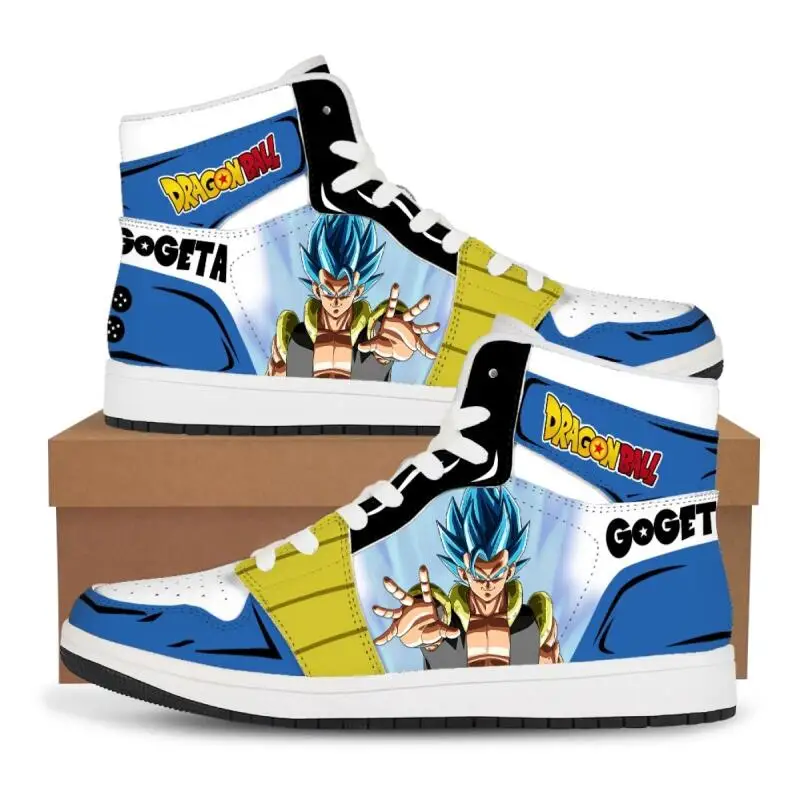 

Dragon Ball Customization Anime Sneakers Basketball Shoes Fashion Male Woman High-Top Casual Shoes Vegetto Vegeta Festival Gift