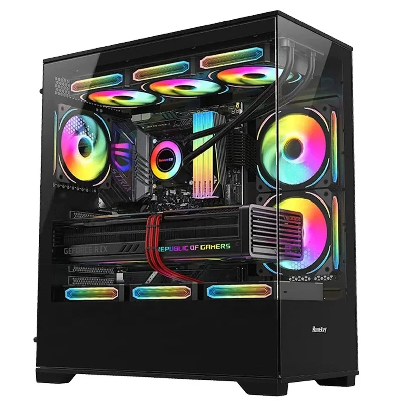 Aotesier branco gamer computador desktop melhor preço unidade de sistema de alta qualidade Core i7 I5 i9 16GB RAM RTX GTX 12GB GPU novo pc para jogos