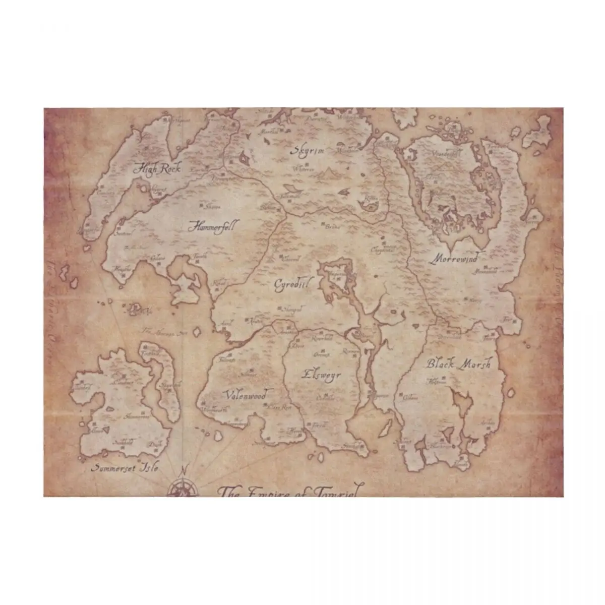 

Tamriel Throw Blanket Beach Giant Sofa Sofa Quilt Summer Blankets